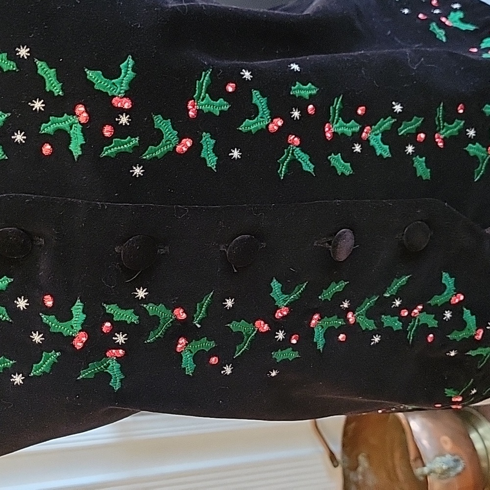 Vintage 90's Christmas Vest - Picture 3 of 9